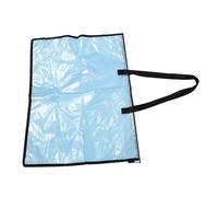 Housoutil Sacoche de Rangement pour Portfolio Artistique Transparente avec Fermeture Éclair et Poignée Capacité Importante Protection Les Déchirures Format Organiseur pour Affiches et Œuvres