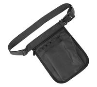 Housoutil Sacoche Infirmier Multifonction en Tissu Oxford Noir Poches Multiples, Organiseur de Pochette à Outils pour Différents Environnements de Travail