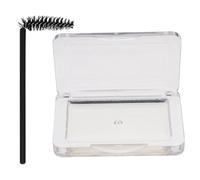 Housoutil Savonnette Brosse en Acrylique pour Sourcils Coiffant Longue Tenue Formule Non Collante Maquillage Naturel Fixation Solide