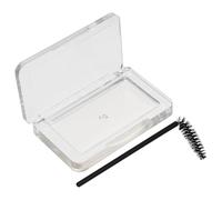 Housoutil Savonnette Coiffant pour Sourcils Brosse, Formule Non Collante, Confortable à Porter Toute la Journée, Set 1 Pièce en Acrylique Transparent