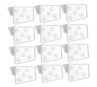 Housoutil Séparateurs De Placard 40 Pièces Organiseurs En Plastique Faciles À Installer Pour Réfrigérateur Clips Pour Étagères De Congélateur