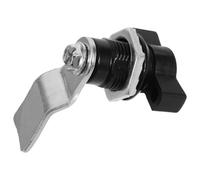 Housoutil Serrure À Poignée En T Noire Verrou À Came Pour Coffret Électrique Serrure De Boîte À Outils Et Armoire Remplacement Fiable Pour Tiroirs Et Armoires Installation Facile 2.56X1.57X1.57In