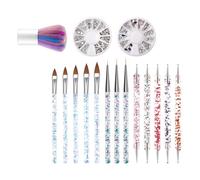 Housoutil Set Manucure Stylo Vernis à Ongles en Acrylique pour Peinture DIY Facile à Utiliser Design Élégant et Accessoires pour Projets de Beauté