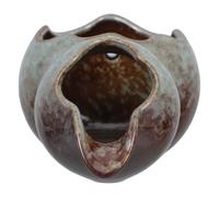 Housoutil Sortie de Fontaine en Céramique Élégante de U pour Fontaines de Jardin et Petits Étangs Design Ouvert, pour Cascade D'étang Intérieure ou Extérieure
