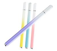Housoutil Stylet Tactile de Précision pour Tablette 4 Pièces Stylet en Métal Dégradé Coloré Haute Sensibilité Accessoires Écrans Tactiles Usage Smartphone Tablette Multi-Couleurs