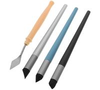 Housoutil Stylo à Frotter Pastel à Huile Multifonction Avec éponge Douce Et Grattoir Outil, Multifonctionnel Portable Pour Dessin Croquis Et Ombres Accessoire Artistique Léger