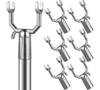 Housoutil Support de Branche darbre en Aluminium, 8 pièces, Outil redresseur de Branches, Brace Anti-Neige pour Arbres fruitiers, vignobles, Jardins, vergers, 10 x 6 x 1,9 cm