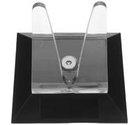 Housoutil Support de Moulinet de Pêche Support de Bureau pour Moulinets Spinning, PC Noir, Positions D’Exposition Réglables, Assemblage Flexible, pour Boutiques et Intérieurs