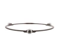 Housoutil Support de Plateau Rotatif pour Four à Micro-ondes en Plastique Hauteur Réglable, Bague Intérieure de Remplacement Robuste et Design Moderne Minimaliste