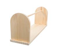 Housoutil Support de Rouleau de Papier en Bois Stable pour Loisirs Créatifs et École Distribution Précise et Fonctionnalité Polyvalente pour Amateurs et Éducateurs