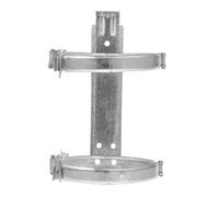 Housoutil Support d'Extincteur en Fer pour Fixation Murale Pratique, Compatible Extincteur Eau et Extincteur Maison