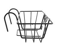 Housoutil Support JardinièRe Balcon Suspendu Carré En Fer Porte Pot De Fleurs Pour DéCoration IntéRieure ExtéRieure IdéAl Pour Balcon Jardin Et Cuisine 12.60X9.06X4.13In