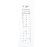 Housoutil Tableau Adhésif de Saxophone Alto pour Pratique du Saxophone Design Autocollant Facile à Utiliser pour Trouver les Doigtés Correspondants