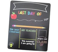 Housoutil Tableau Double Face Réutilisable pour Première École Tableau Créatif Ardoise pour Garçon Fille Planificateur DIY et Sûr Décoration Rentrée Scolaire