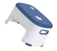 Housoutil Tabouret de Toilette la Turque en Plastique Antidérapant Fond Facile à Nettoyer pour Salle de Bain, Tabouret de Marche Pied pour Wc et Selles