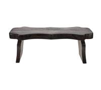 Housoutil Tabouret en Bois Massif Style Japonais Petit Repose-Pieds Polyvalent Marchepied Léger pour Salon Chambre ou Contemplation Plateforme Compacte pour Petits Espaces Design