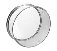 Housoutil Tamis à ordures : godets miniers à mailles de 1/16 pouce, acier inoxydable argent, pour prospection aurifère en rivière et aventures en plein air