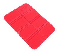Housoutil Tapis D’Assise Pliable Xpe Rouge à Structure Alvéolée pour Camping