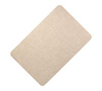 Housoutil Tapis de Manucure Pliable Imperméable en Cuir Pu 61x41 Cm Antidérapant Double Face pour Salon et Domicile, Tapis de Table Grosse Taille Kaki Résistant aux Rayures, Nail Art