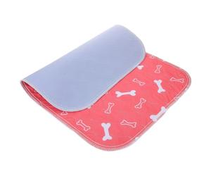 Housoutil Tapis de Propreté pour Chien Lavable, Tapis d'apprentissage pour Animaux, Très Absorbant, sans Odeur, Polyester, TPU, pour Chiots, Intérieur