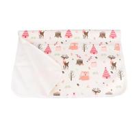 Housoutil Tapis D'urinoir pour Bébé Alèse pour Urinoir Bébé Réutilisable et Respirante Coton Imperméable et Poussette
