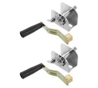 Housoutil Tendeur de Filet de Volley-Ball Manuel 2 Pièces, Système de Treuil Robuste 62x43x51 Mm, Kit de Serrage D’engrenage Compatible Multisports pour Équipements de Sports de