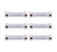 Housoutil Thermomètre de Réfrigérateur de Haute Précision 6pcs en Matériau Composite, Facile à Utiliser et Sûr Utilisation Prolongée, pour Supermarché et Congélateur