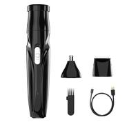 Housoutil Tondeuse à Poils De Nez Électrique Rechargeable Compacte Abs Unisexe Pour Épilation Délicate Visage Quotidien Cosmétique