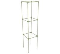 Housoutil Treillis Carré en Fibre de Verre 27X123 CM pour Support Plantes Grimpantes Tuteur Jardin Léger et Résistant Support pour Tomates Concombres et Légumes Culture Extérieure