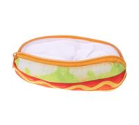 Housoutil Trousse à Crayons Forme de Hot Dog Sac à Crayons Portable avec Capacité pour Élèves Les Étudiants Trousse à Stylos Mignonne Pratique