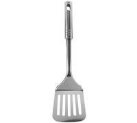 Housoutil Ustensile en Acier Inoxydable Argenté, Cuillère Perforée Résistante Chaleur, Antiadhésive et Compatible Lave-vaisselle Cuisine Pratique
