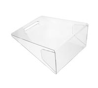 Housoutil Vase Acrylique Transparent Portable pour Fleurs Boîte à Main Réutilisable Accessoire Mariage pour Demoiselles Cadeau Créatif pour Décor Intérieur et Romantique