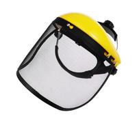 Housoutil Visière Faciale en Maille Respirante pour Jardinage avec Harnais Réglable - Équipement De Sécurité pour Tondeuse à Gazon Et Débroussailleuse - Protection Polyvalente Visage Et Yeux -