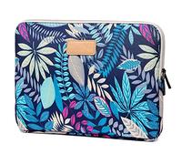 Housse 14 Pouces Résistant à l'Eau pour Ordinateur Portable - Pochette Sac Manche avec Poignée pour Microsoft Surface, Laptop, MacBook Air/Pro/Retina - Bleu
