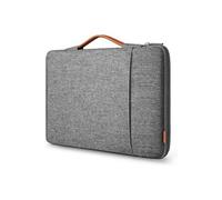 Housse 15-15,6 Pouces Ordinateur Portable Compatible avec Chromebook Notebook Ultrabook ASUS HP Huawei, Gris
