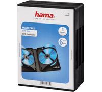 Housse à DVD Hama 00049685 6 CDs/DVDs/disques Blu-ray polypropylène noir (l x H x P) 136 x 191 x 26.6 mm 3 pc(s)