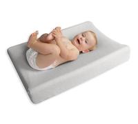 Housse à langer en tissu éponge de qualité supérieure 50 x 70/80 cm - Gris