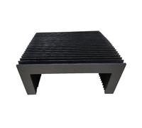 Housse accordéon flexible for machine CNC, 140 mm x 575, soufflet de protection anti-poussière