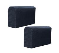 Housse Accoudoir Canapé Housse antidérapante for canapé, Fauteuil, Salon, accoudoir, Extensible, Capuchon de Bras de Maison, Protection for canapé inclinable, Solide, 2 pièces/Paquet(Blue)