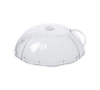 Housse Alimentaire Micro-Ondes | Couvercle Plateau avec Poignée Robuste,Étanche Anti Projections pour Cuisson Vapeur et Réchauffage