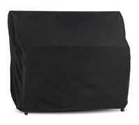 Housse Alpenklang pour Accordéon Basse 120 Noir, En velours noir