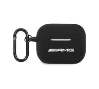 Housse AMG AirPods Pro, Noir - Grand logo en silicone