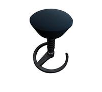 Housse amovible pour chaise de bureau Aeris Swopper, housse pour siège Swopper - Pas de tabouret complet (bleu/anthracite)