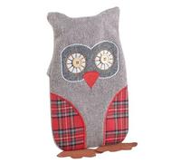 Infactory Housse animal en peluche pour bouillotte 0,5 L Chouette