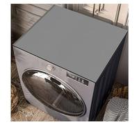 Housse Anti-dérapante pour Lave-Linge et sèche-Linge,Universelle Anti-Poussière Housse De Machine à Laver Tapis de machine à laver Pour Réfrigérateur et Lave-linge-Gris Clair-30 * 40cm