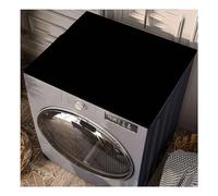 Housse Anti-dérapante pour Lave-Linge et sèche-Linge,Universelle Anti-Poussière Housse De Machine à Laver Tapis de machine à laver Pour Réfrigérateur et Lave-linge-Noir-30 * 40cm