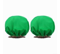 Housse anti-gel en tissu non tissé pour plantes, conçue pour protéger le gel et favoriser la santé des plantes en permettant la circulation de l'air et de l'humidité par temps froid (185,4 cm)