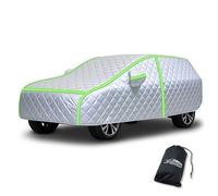 Housse Anti-grêle pour Voiture pour Chevy Celta Hatchback 2000-2015 Housse de Protection Intégrale SUV,Kit Anti-UV,Imperméable,Résistant à la Neige et Grêle,Anti-Poussière avec Sac de Rangement