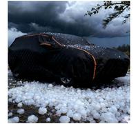 Housse Anti Grele Voiture pour Citroen Nemo 2008-2017 Bâche Voiture丨Anti-âge Anti-Ultraviolet Anti-UV avec Sac de Rangement & Poche Miroir sjfi