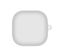 housse Anti-perte pour écouteurs, étui Transparent pour oreillettes, en TPU souple, résistant aux chocs, avec porte-clés